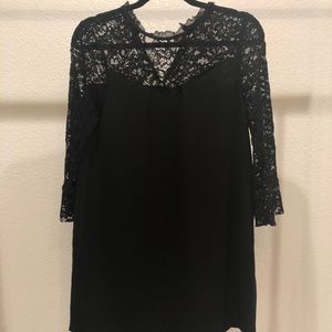 Zara mini black dress size M